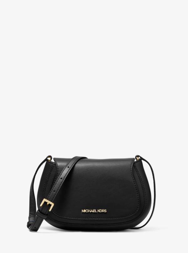Damske Spojková Taška Michael Kors Jolene Small Leather Čierne - Kabelky Michael Kors Akcia | NSBCP-4387